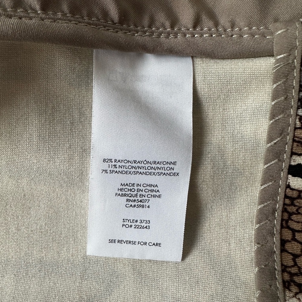 CAbi Python Double Breasted Blazer Size 2 - Picture 10 of 13